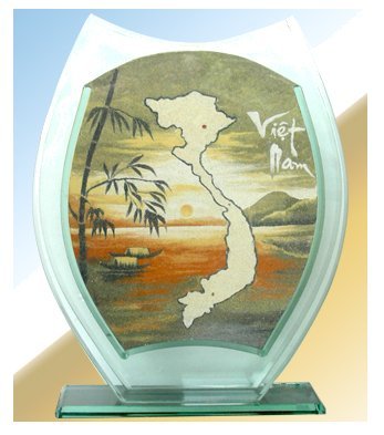Pintura de arena, orgullo de los vietnamitas