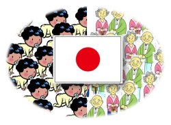 La situación japonesa de disminución en el número de niños y envejecimiento de la población