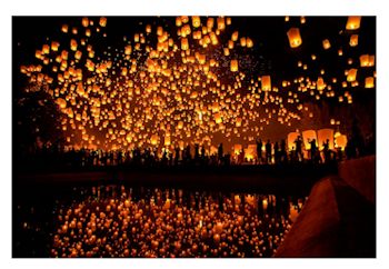 Loy Krathong, fiesta nacional de Tailandia