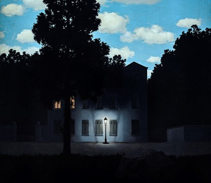 René Magritte, El imperio de las luces, 1954