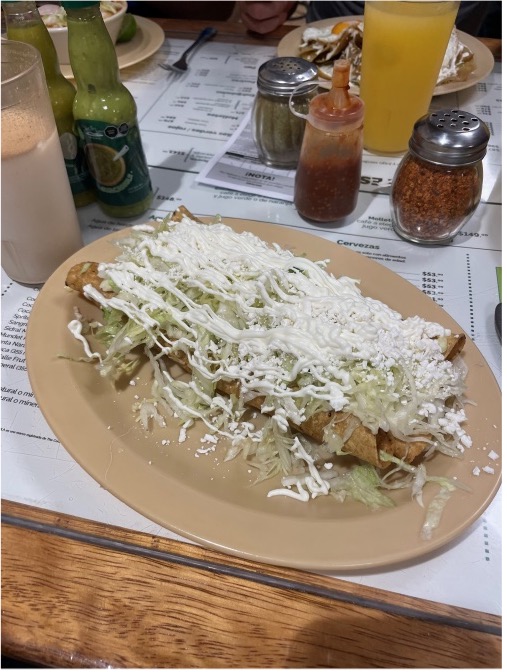 México y Perú. Comida