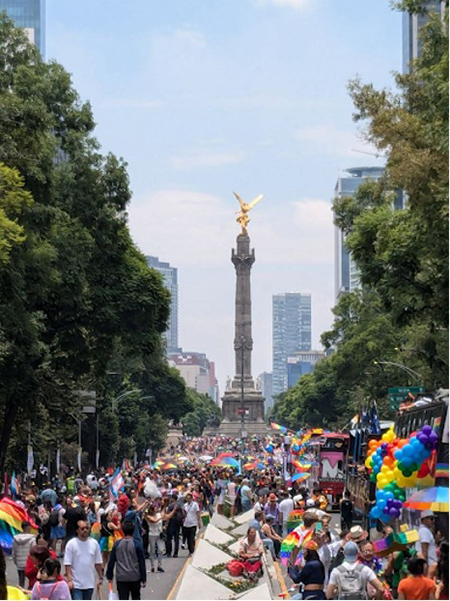 El desfile del orgullo en CDMX